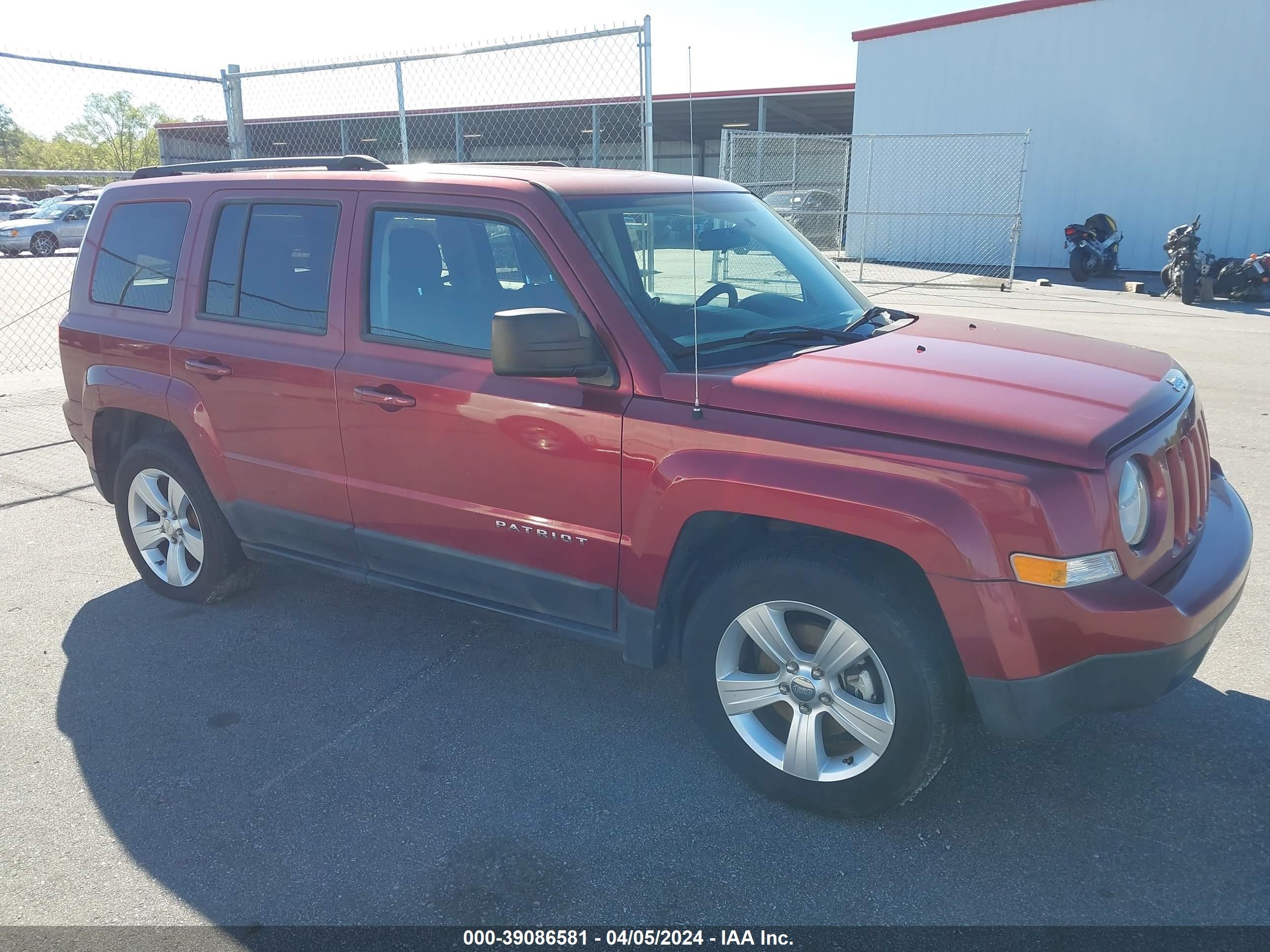 JEEP LIBERTY (PATRIOT) 2015 1c4njpbb9fd343899