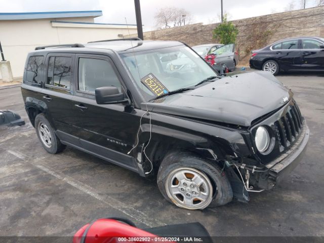 JEEP PATRIOT 2015 1c4njpbbxfd368357