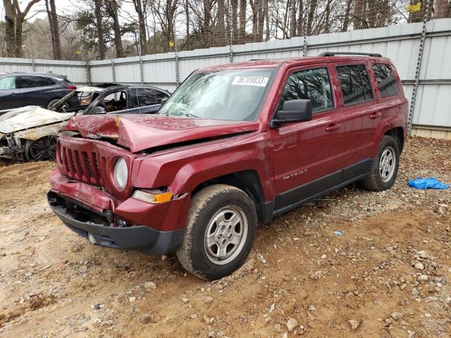 JEEP PATRIOT SP 2016 1c4njpbbxgd656624