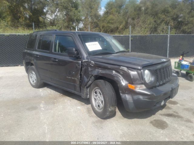 JEEP PATRIOT SP 2016 1c4njpbbxgd774494