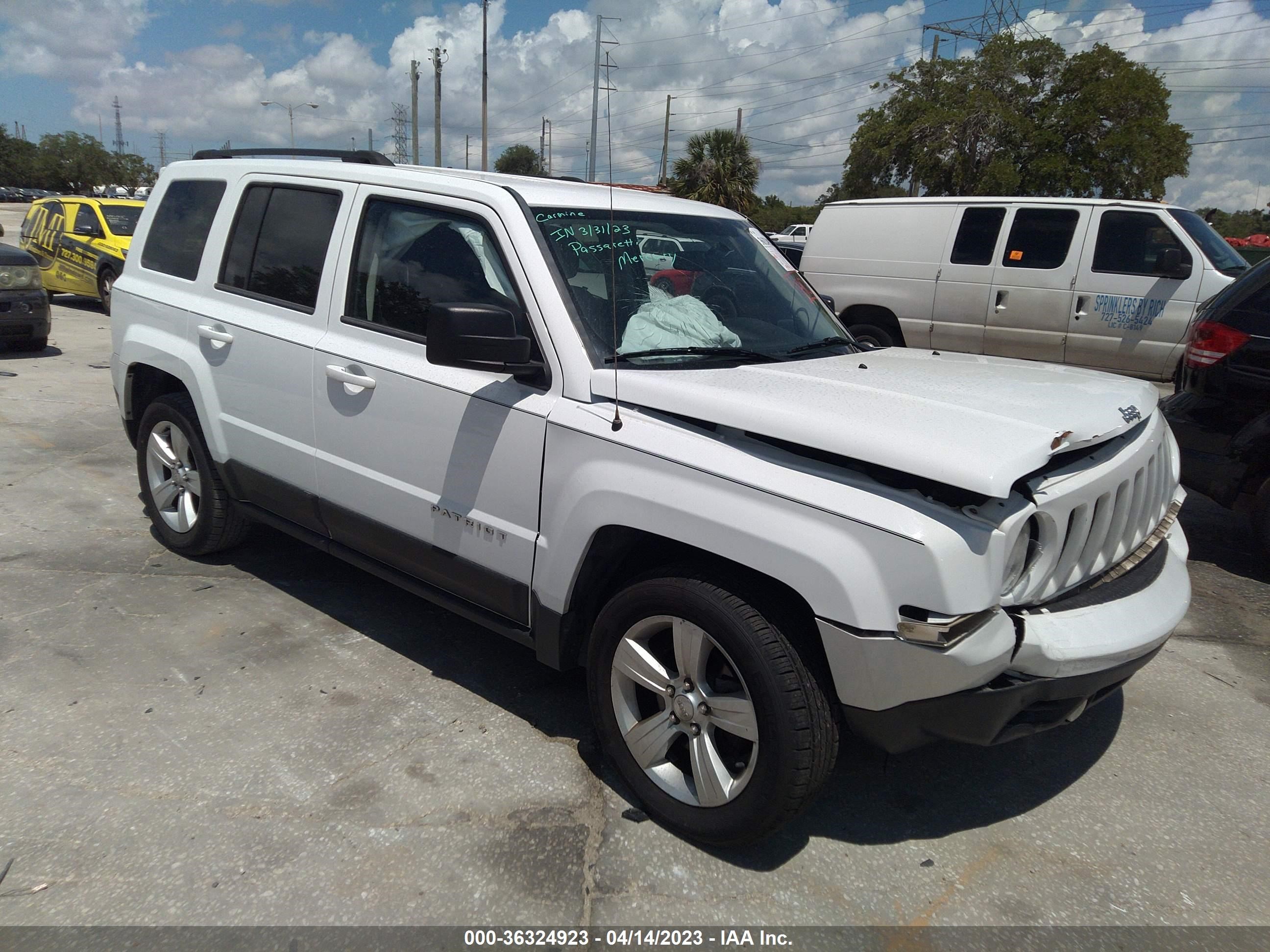 JEEP LIBERTY (PATRIOT) 2014 1c4njpfa4ed630809