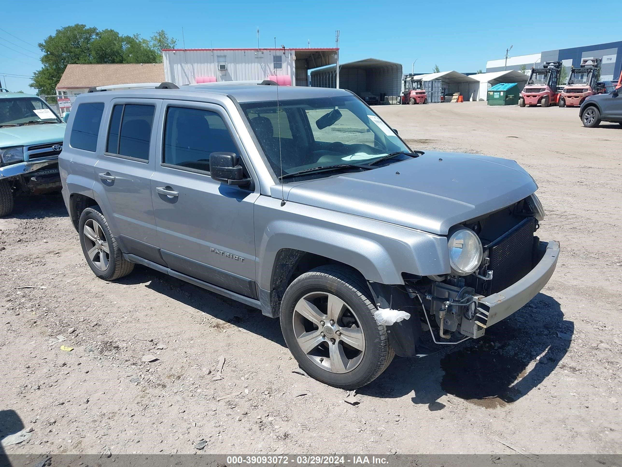 JEEP LIBERTY (PATRIOT) 2017 1c4njpfa5hd209332