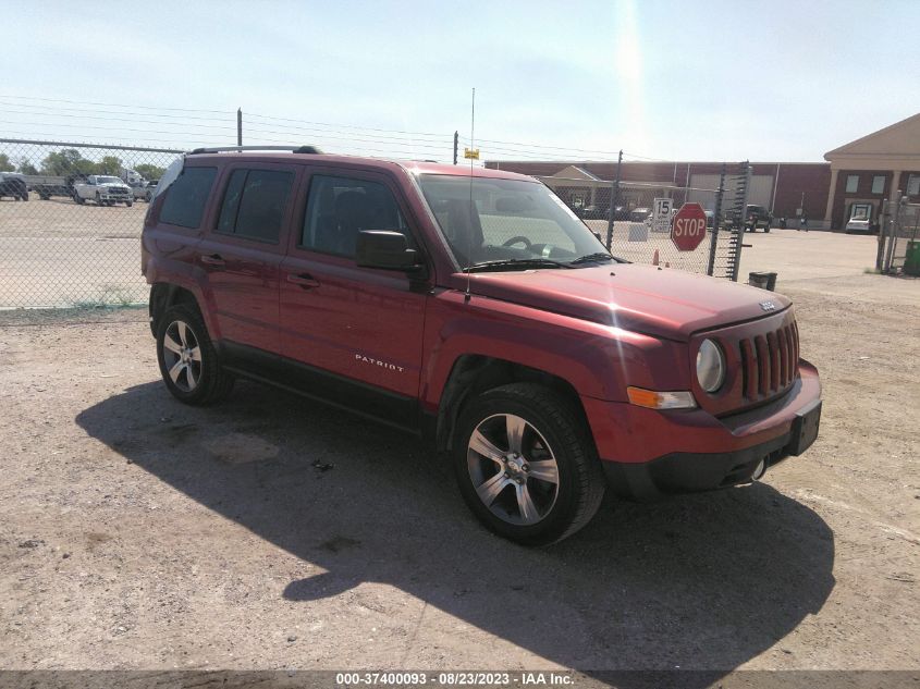 JEEP LIBERTY (PATRIOT) 2016 1c4njpfa9gd643591