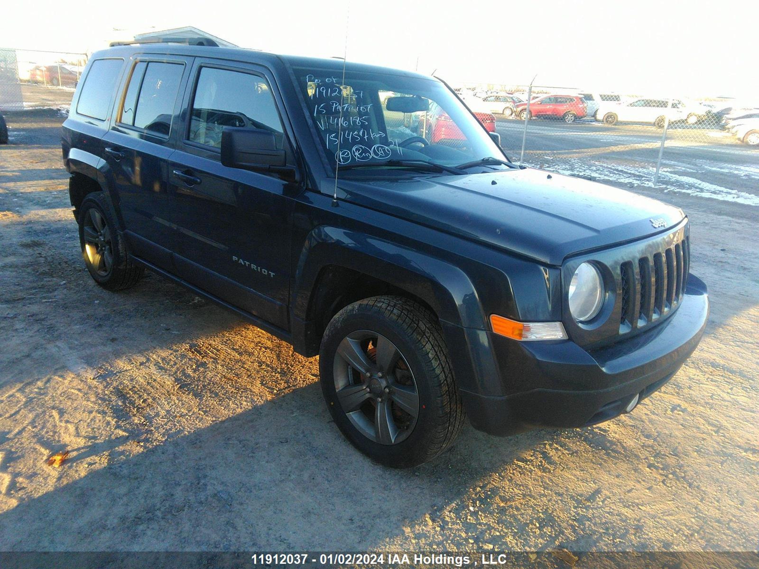 JEEP LIBERTY (PATRIOT) 2015 1c4njrab0fd416185