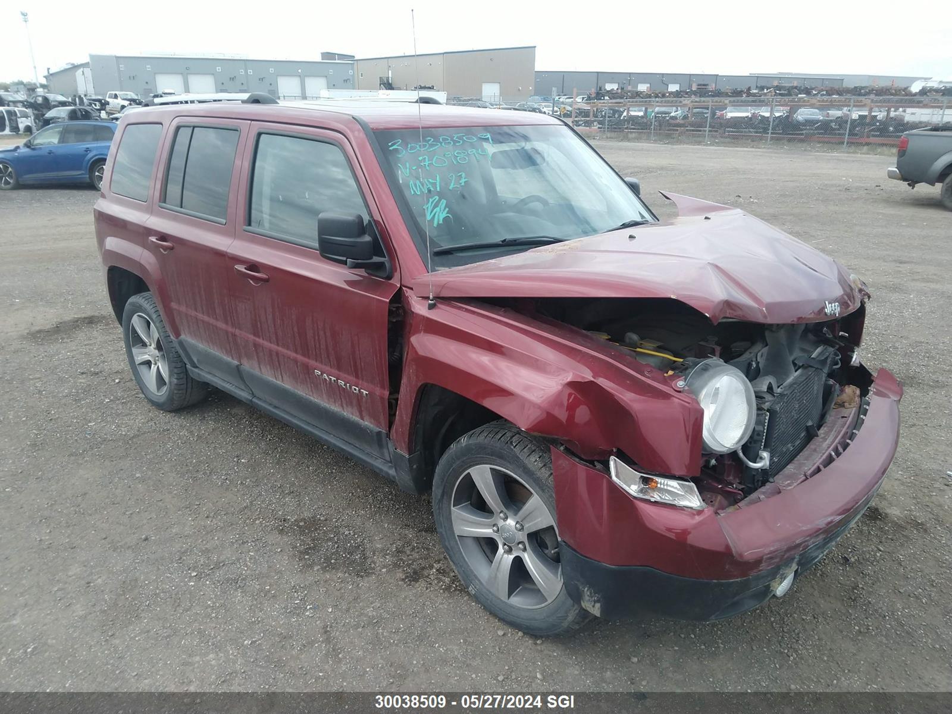 JEEP LIBERTY (PATRIOT) 2016 1c4njrab2gd709894