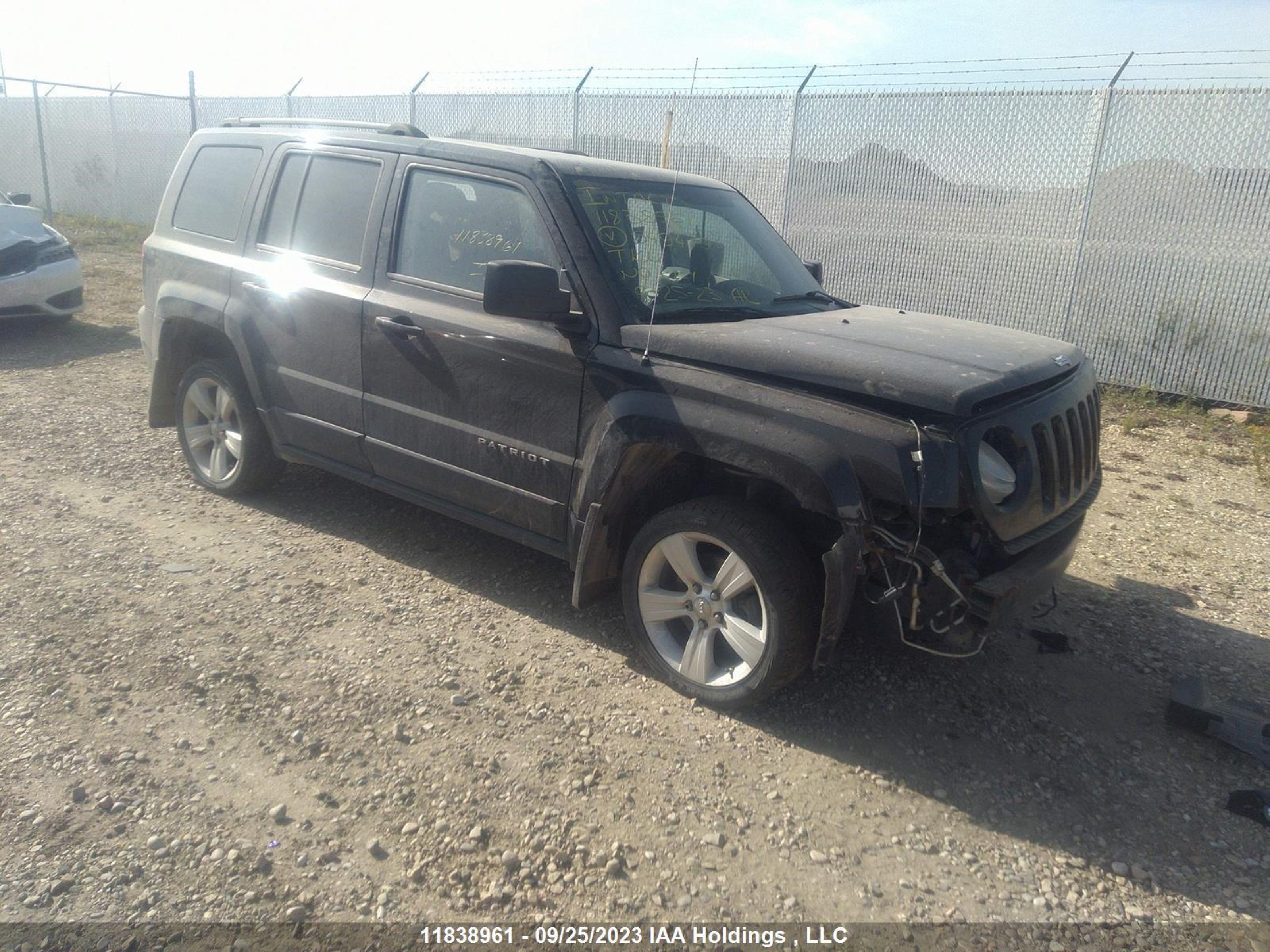 JEEP LIBERTY (PATRIOT) 2012 1c4njrab8cd549479