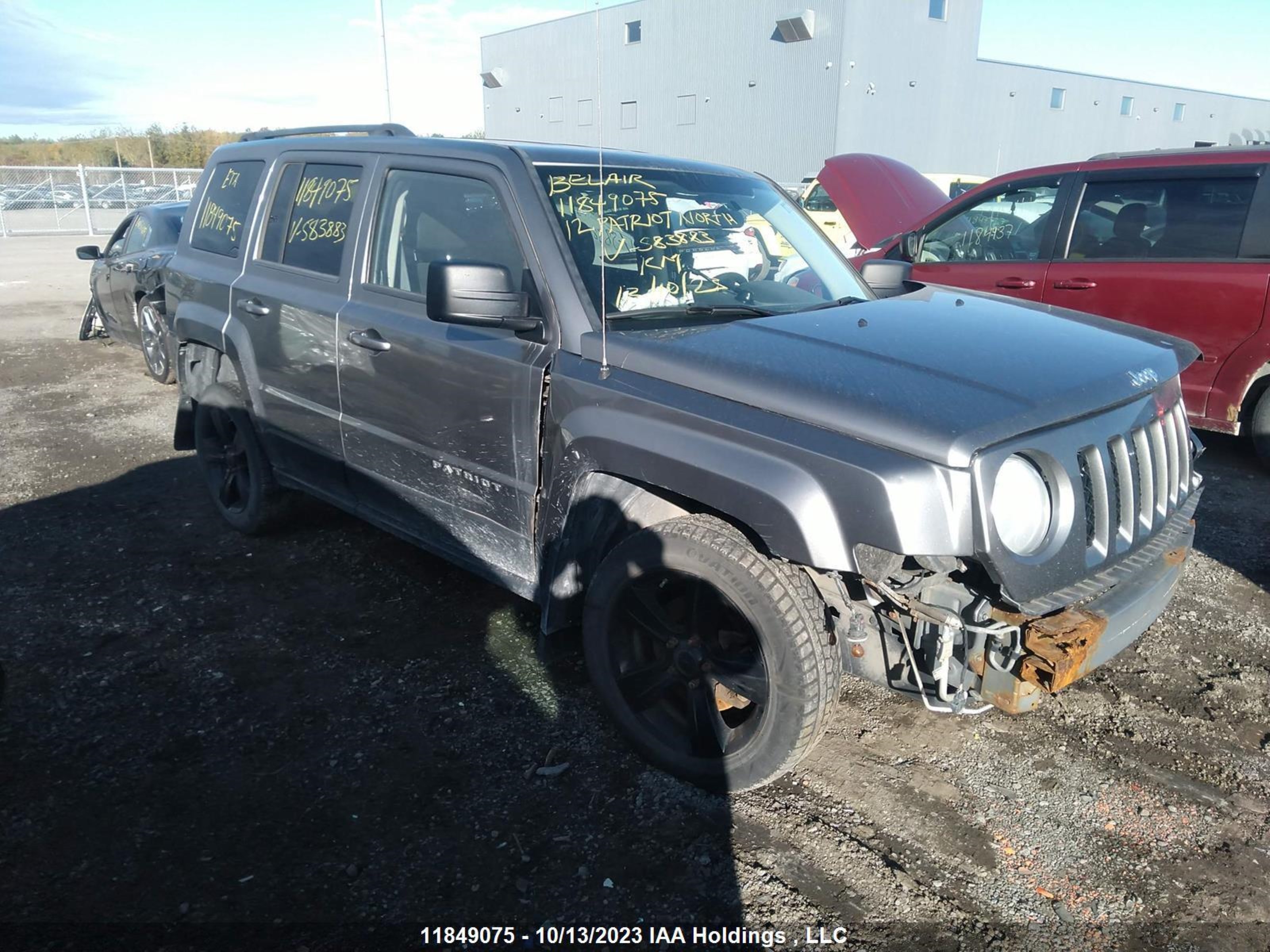 JEEP LIBERTY (PATRIOT) 2012 1c4njrab9cd583883