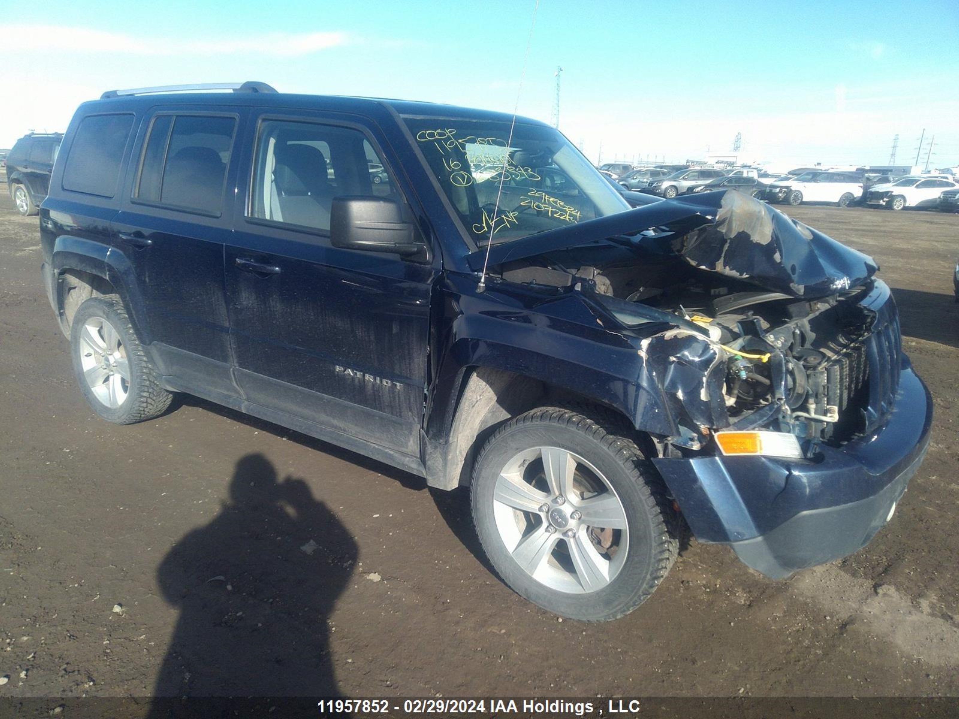 JEEP LIBERTY (PATRIOT) 2016 1c4njrab9gd683343