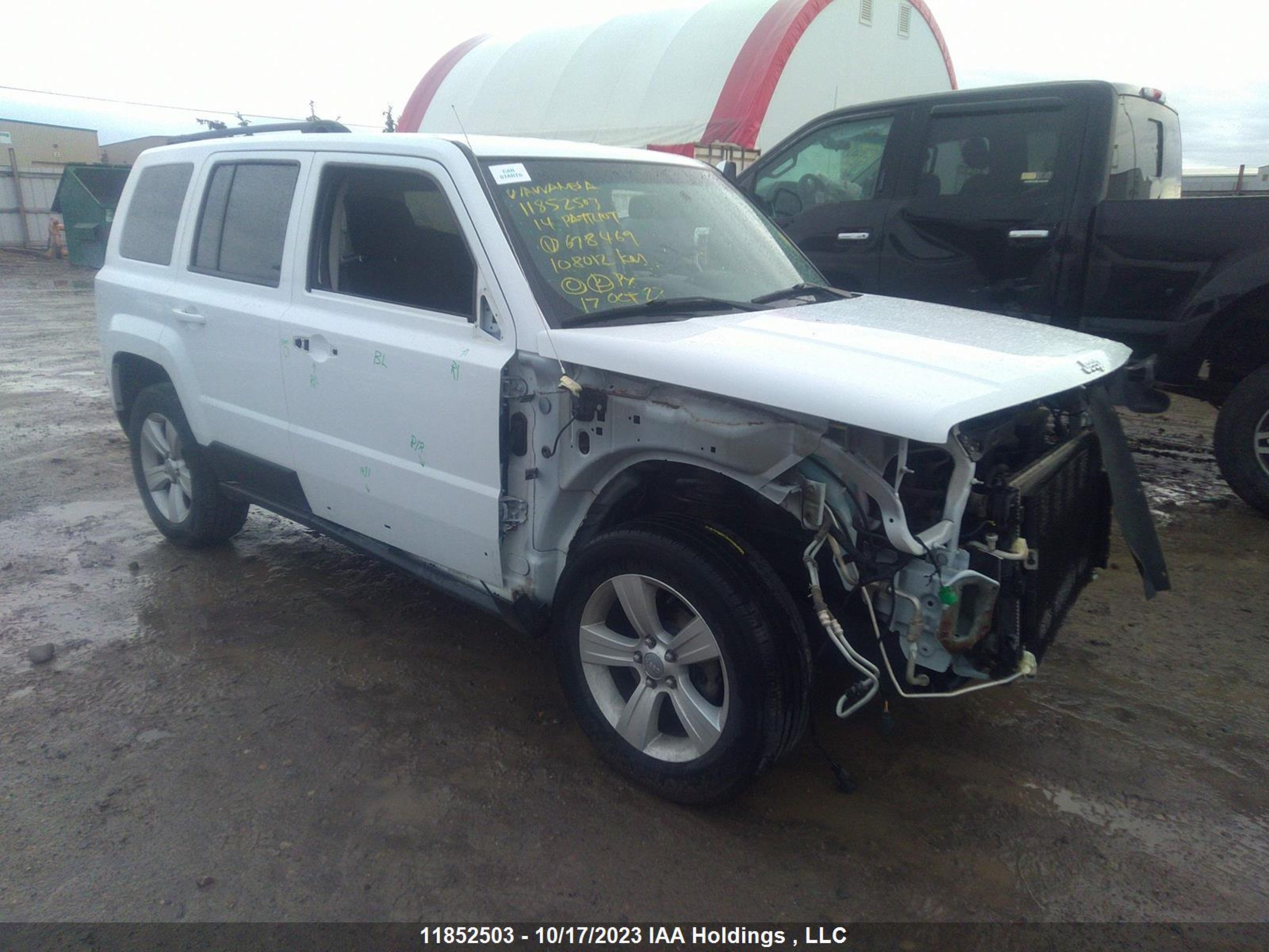 JEEP LIBERTY (PATRIOT) 2014 1c4njrabxed678469