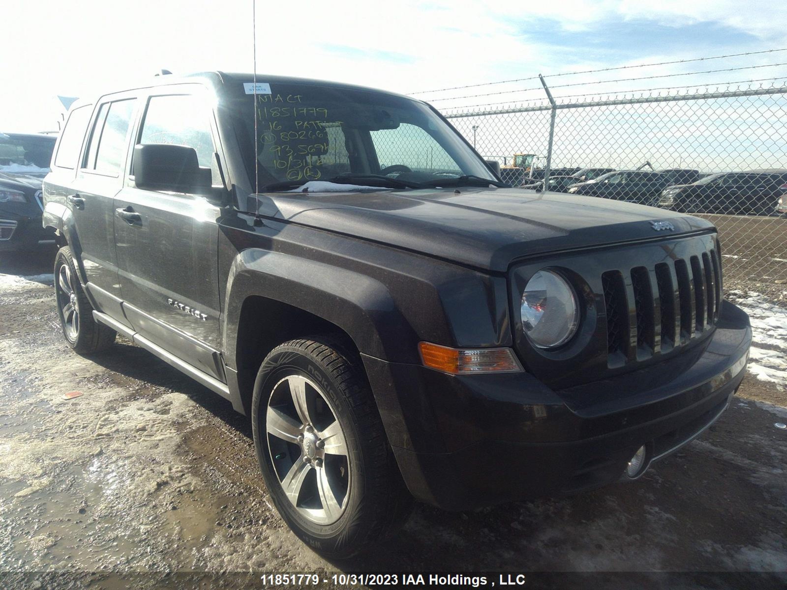 JEEP LIBERTY (PATRIOT) 2016 1c4njrabxgd802663