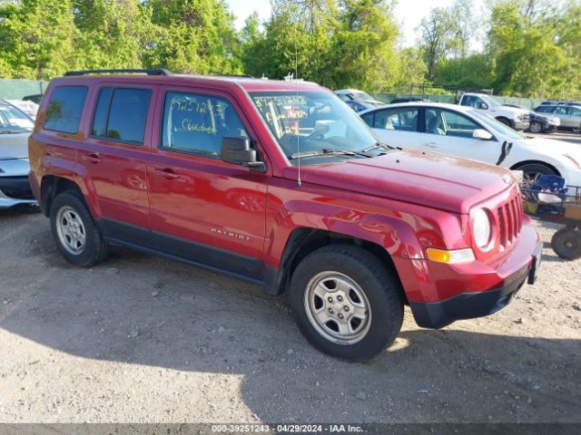 JEEP PATRIOT 2013 1c4njrbb5dd246319