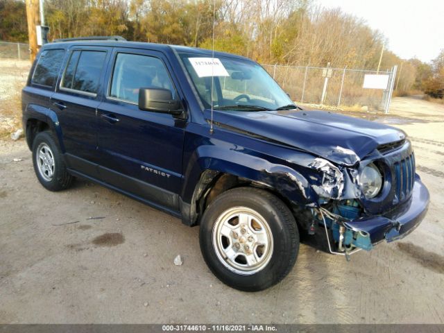 JEEP PATRIOT 2013 1c4njrbb5dd263136