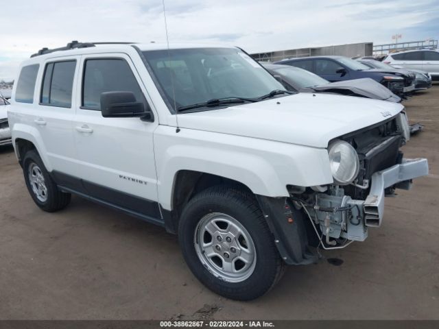 JEEP PATRIOT 2016 1c4njrbb9gd614666