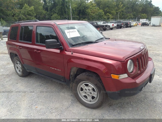 JEEP PATRIOT 2016 1c4njrbbxgd521378