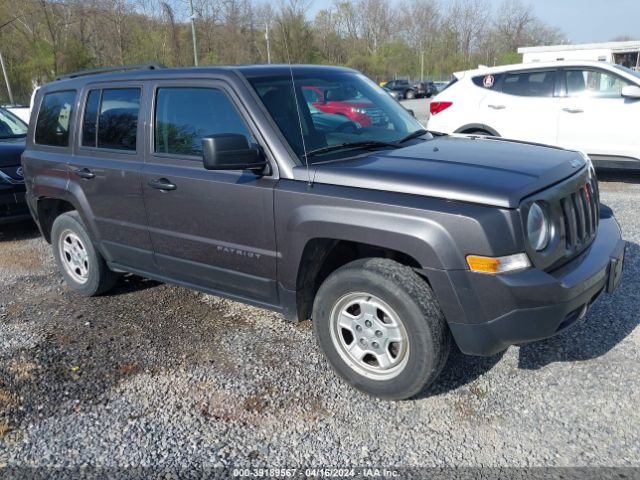 JEEP PATRIOT 2016 1c4njrbbxgd655372