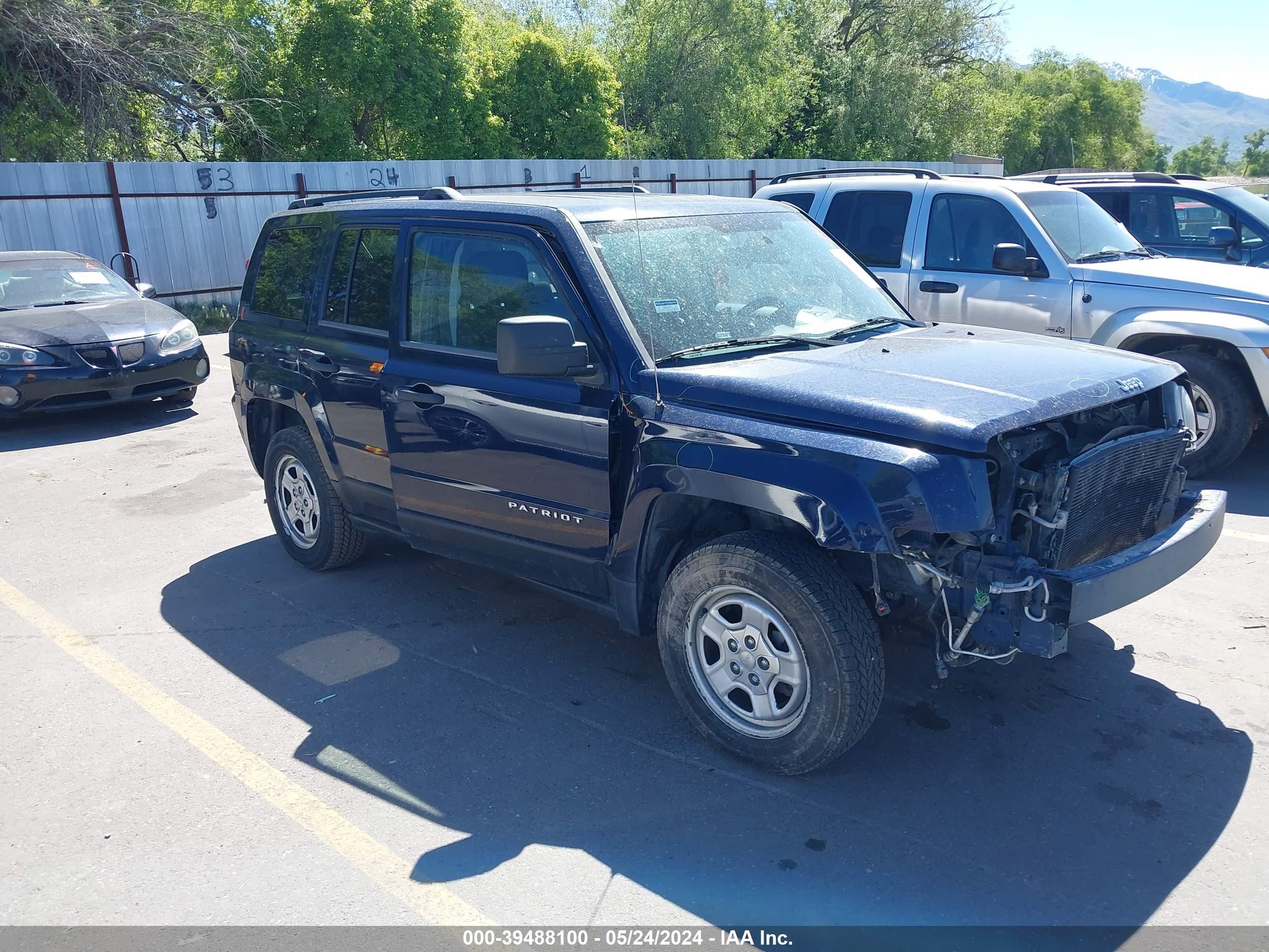 JEEP LIBERTY (PATRIOT) 2013 1c4njrcb3dd129287