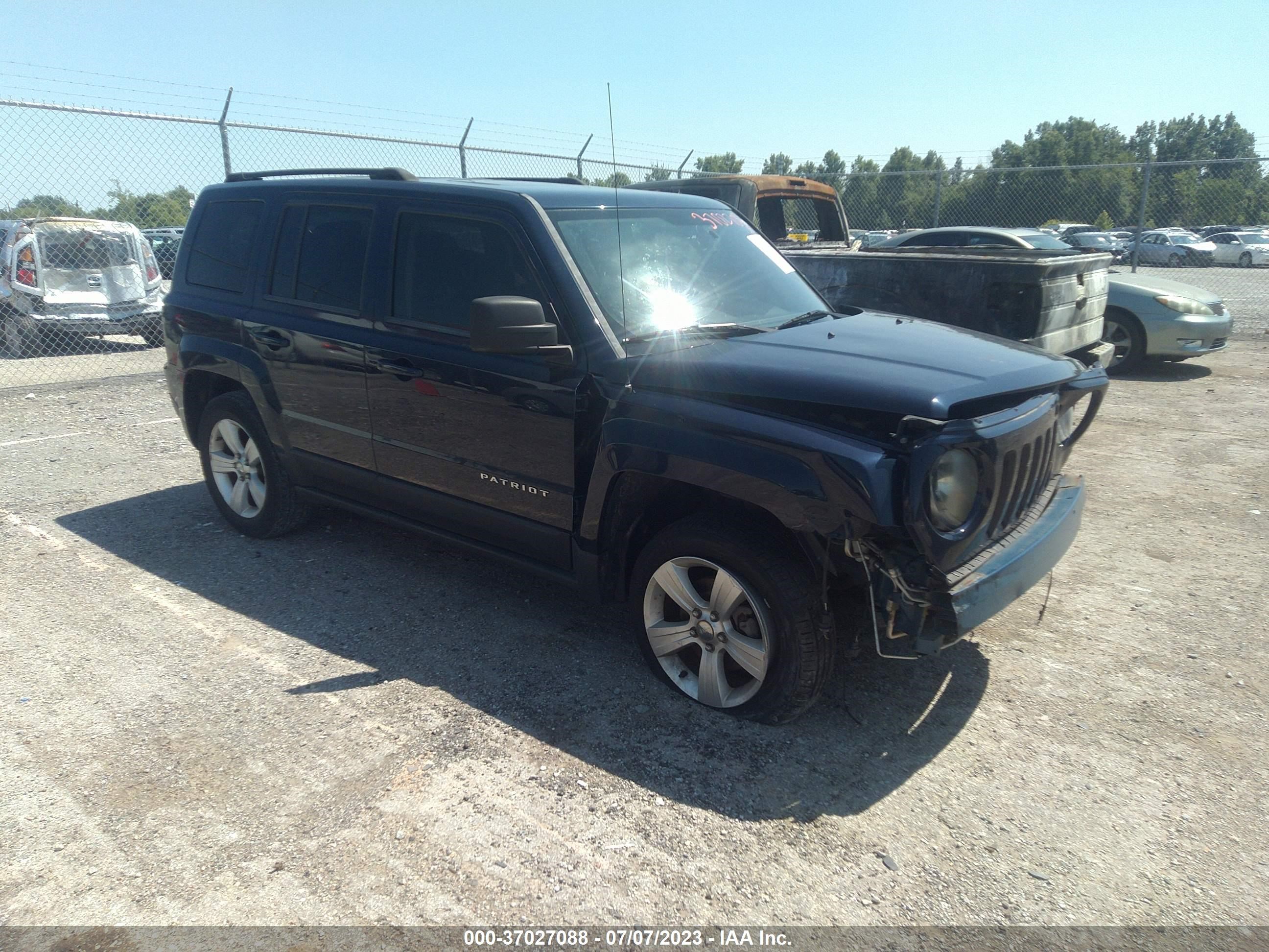 JEEP LIBERTY (PATRIOT) 2013 1c4njrfb5dd280108