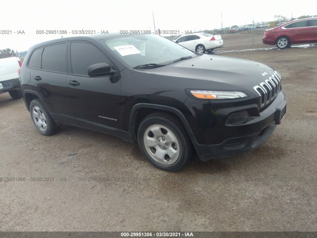 JEEP CHEROKEE 2016 1c4pjlab0gw190015