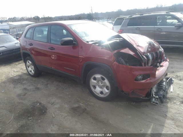 JEEP CHEROKEE 2016 1c4pjlab0gw265652