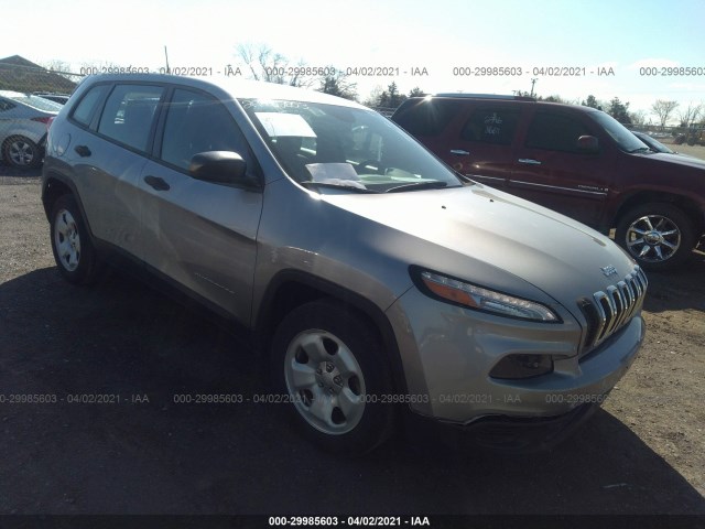 JEEP CHEROKEE 2016 1c4pjlab0gw319497