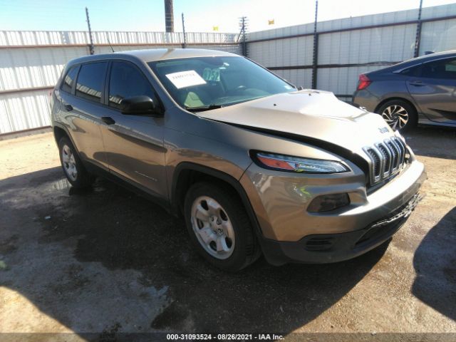 JEEP CHEROKEE 2017 1c4pjlab0hw593090