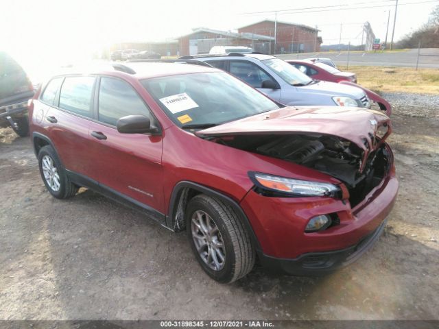 JEEP CHEROKEE 2015 1c4pjlab1fw701360