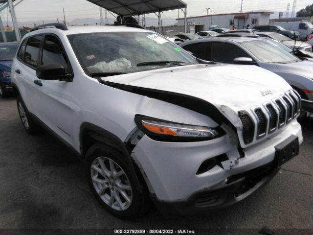 JEEP CHEROKEE 2016 1c4pjlab2gw201158