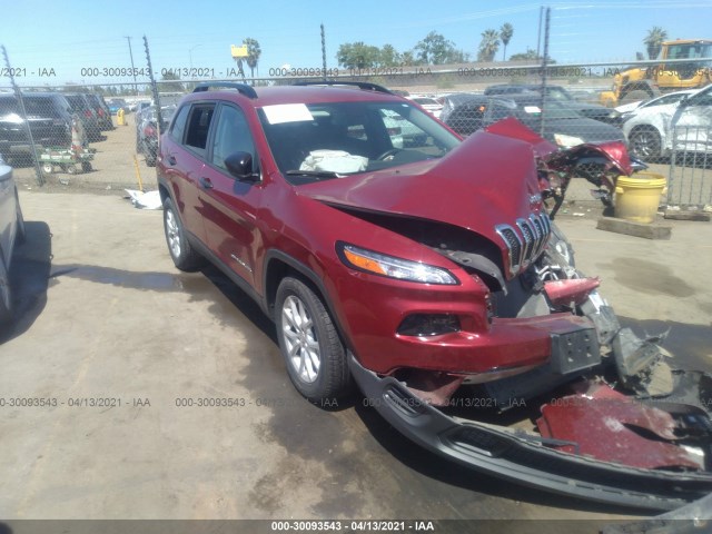 JEEP CHEROKEE 2017 1c4pjlab2hw613680