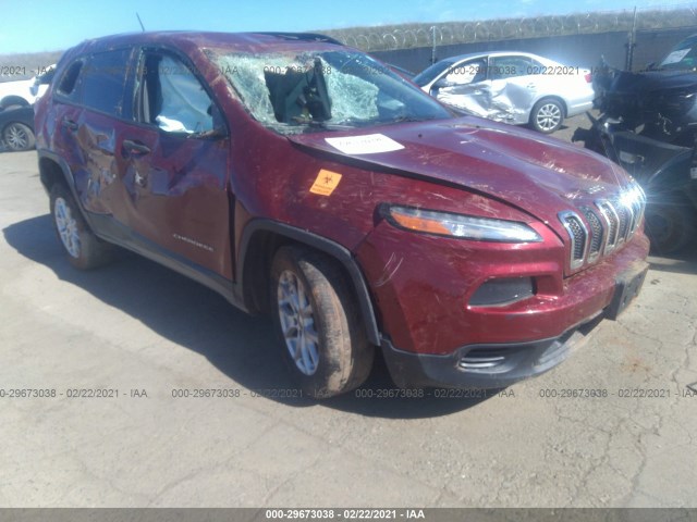 JEEP CHEROKEE 2015 1c4pjlab3fw732089