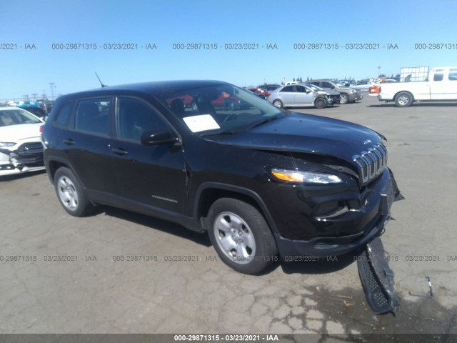 JEEP CHEROKEE 2016 1c4pjlab3gw171765