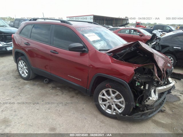 JEEP CHEROKEE 2016 1c4pjlab3gw216834