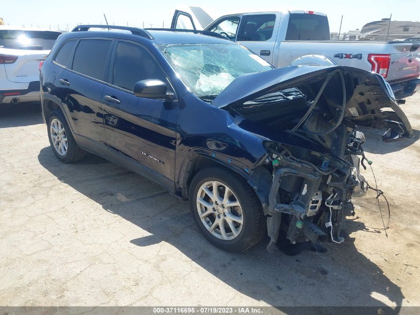 JEEP CHEROKEE 2016 1c4pjlab3gw222763