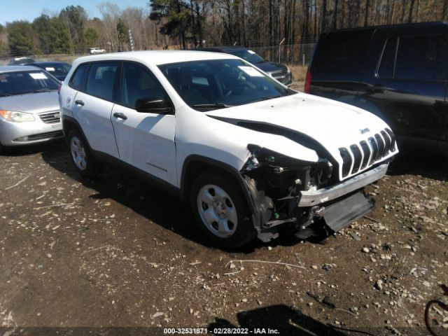 JEEP CHEROKEE 2016 1c4pjlab3gw272921