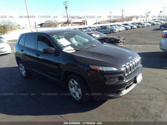 JEEP CHEROKEE 2016 1c4pjlab3gw287919