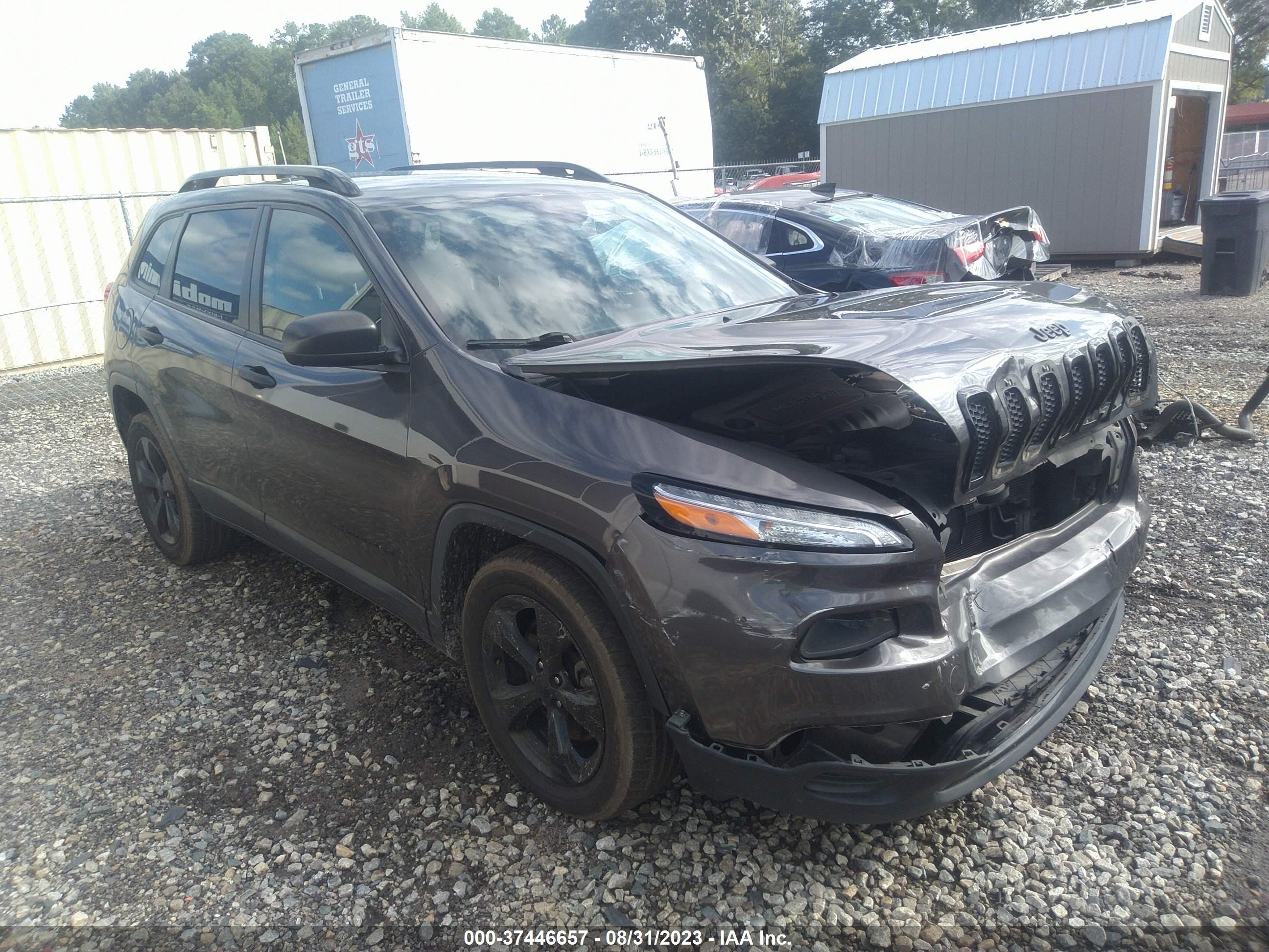 JEEP CHEROKEE 2016 1c4pjlab3gw319493