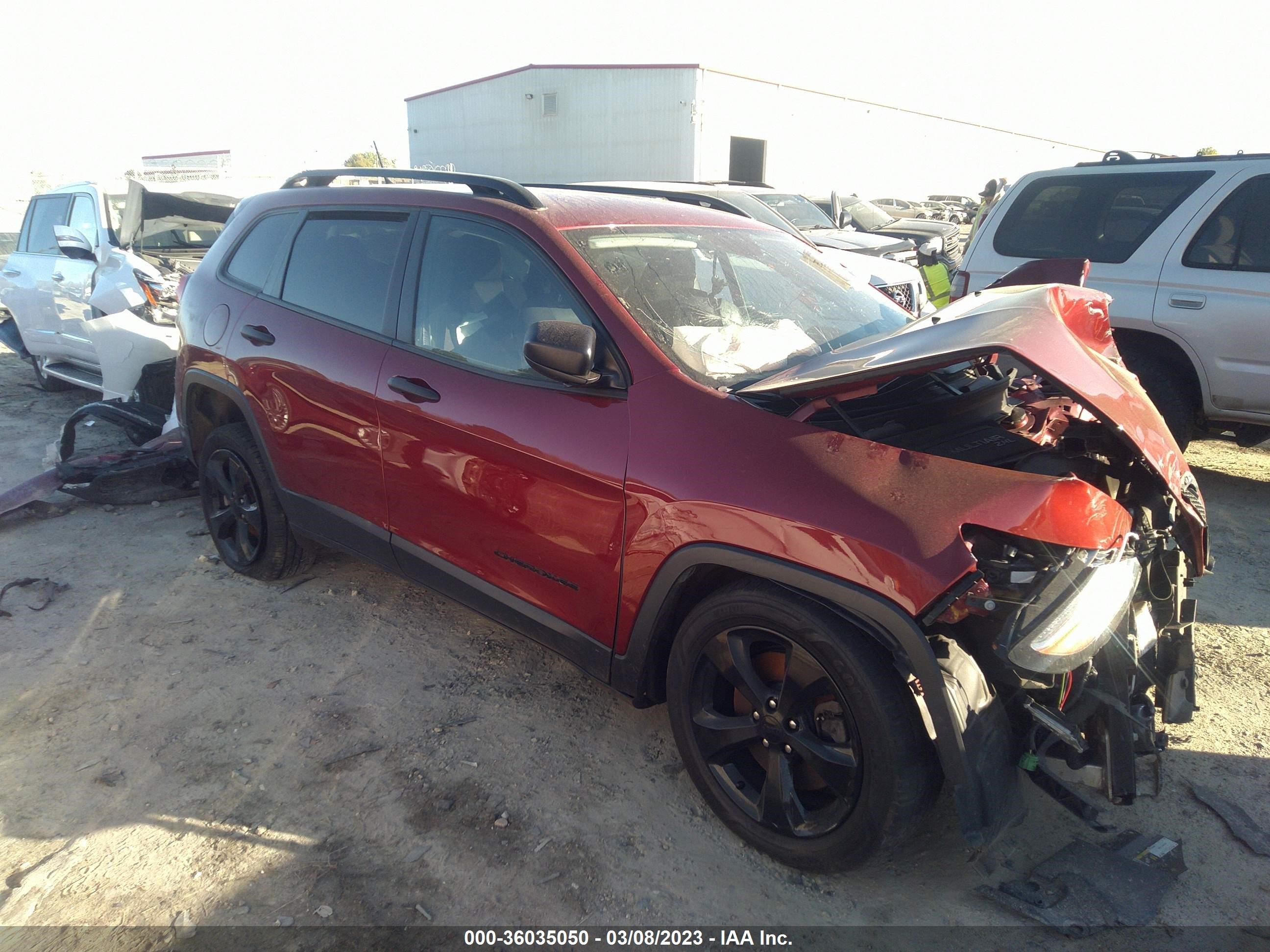 JEEP CHEROKEE 2016 1c4pjlab3gw369424