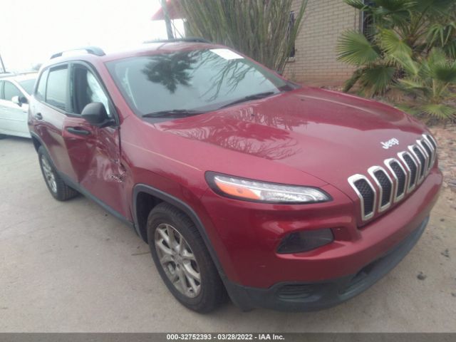 JEEP CHEROKEE 2016 1c4pjlab3gw372808