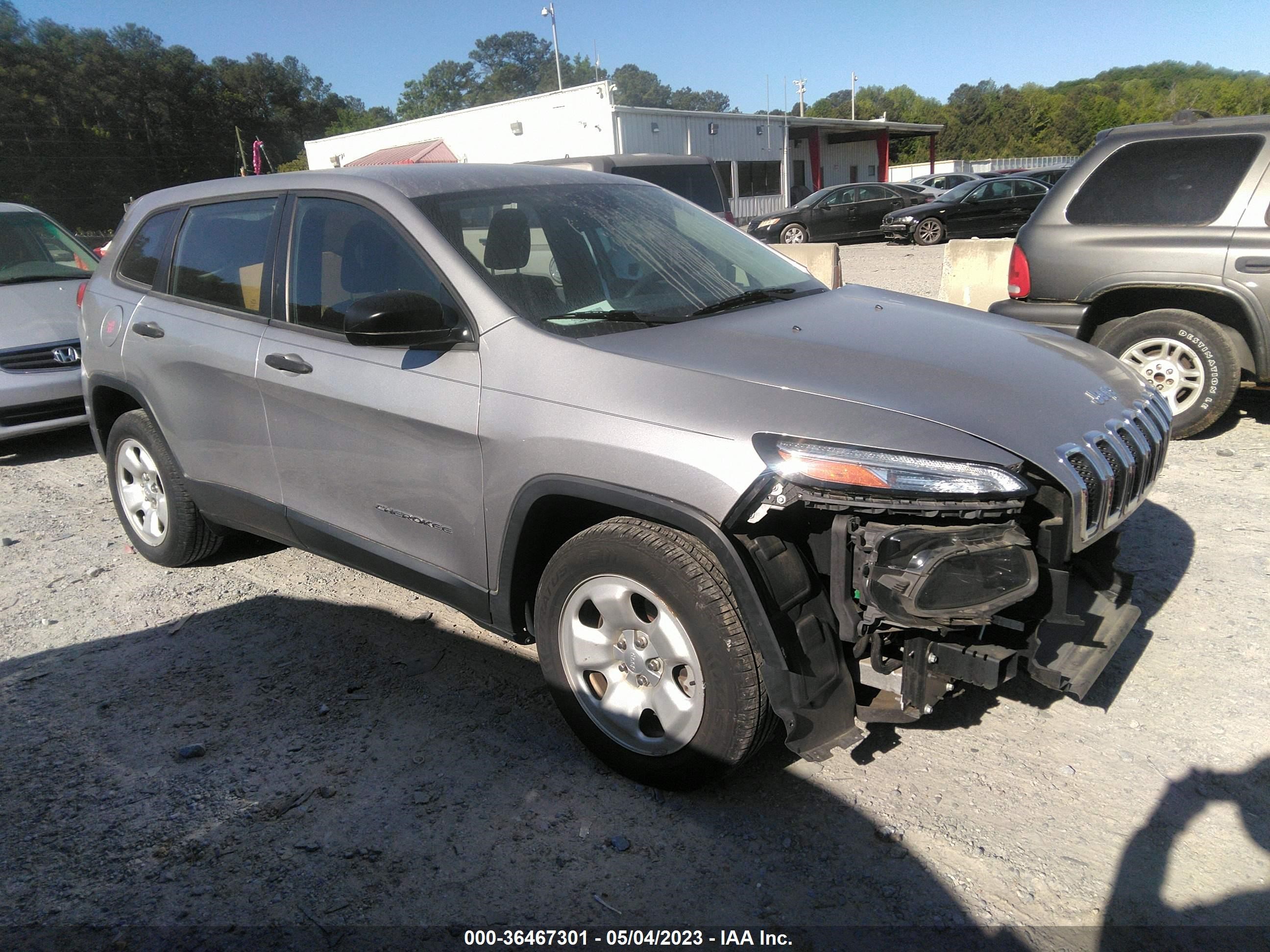 JEEP CHEROKEE 2017 1c4pjlab3hd236160