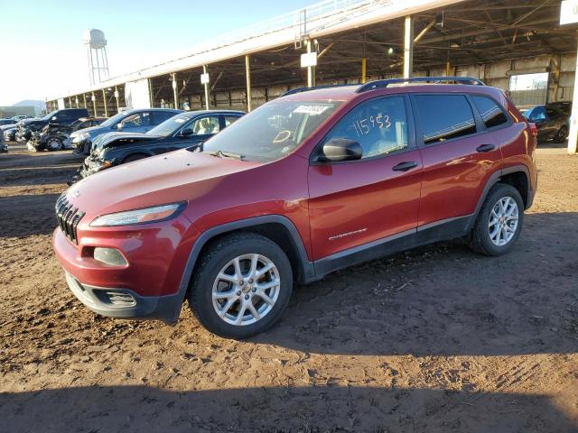 JEEP CHEROKEE S 2016 1c4pjlab5gw189376