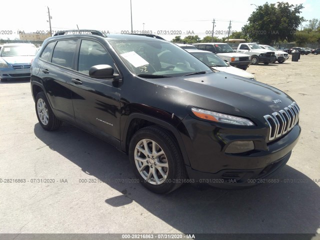 JEEP CHEROKEE 2016 1c4pjlab5gw207519