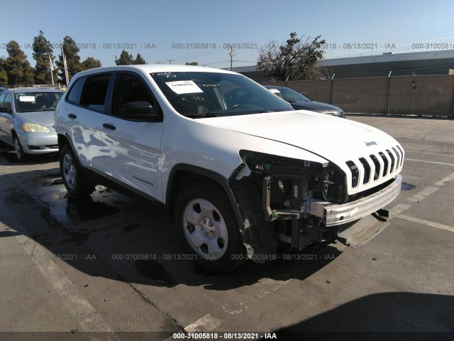 JEEP CHEROKEE 2016 1c4pjlab5gw221856