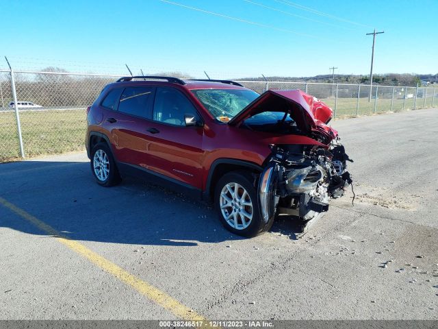 JEEP CHEROKEE 2016 1c4pjlab5gw230461