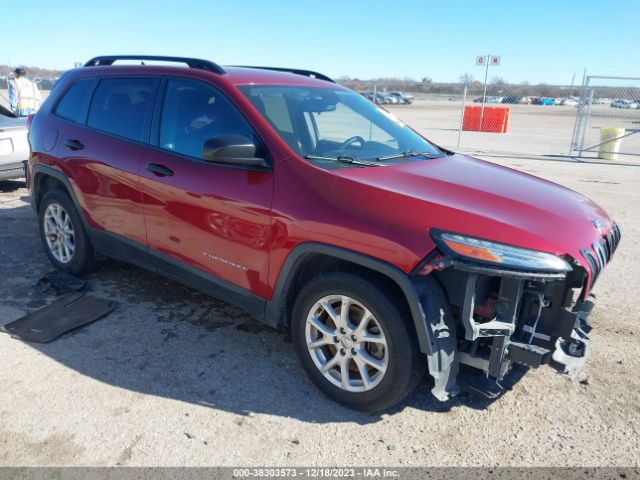 JEEP CHEROKEE 2016 1c4pjlab5gw234557