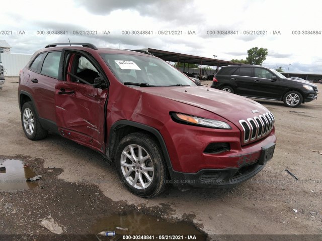 JEEP CHEROKEE 2016 1c4pjlab6gw108241