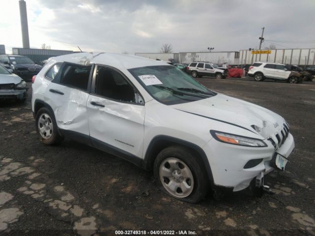 JEEP CHEROKEE 2016 1c4pjlab6gw272461