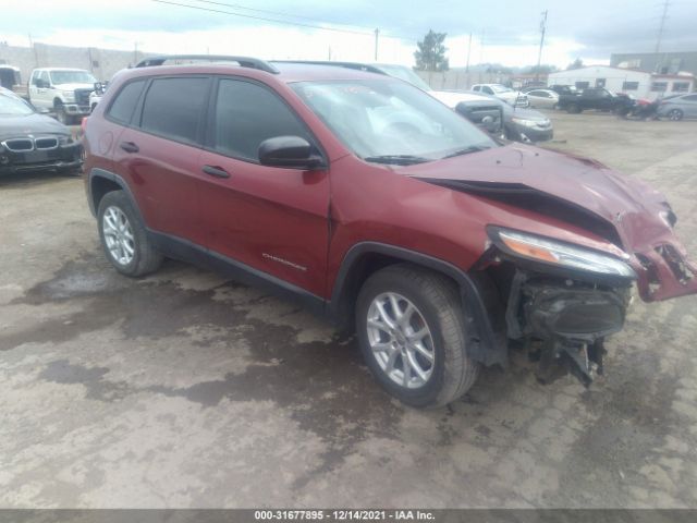 JEEP CHEROKEE 2016 1c4pjlab6gw292080