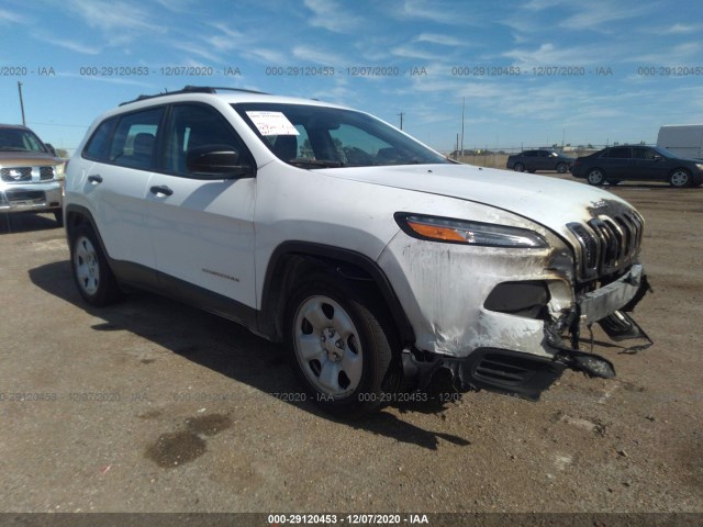 JEEP CHEROKEE 2016 1c4pjlab7gw127185