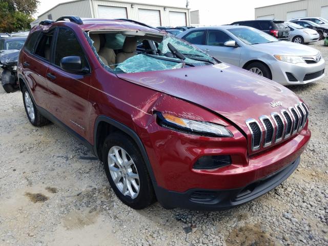 JEEP CHEROKEE S 2016 1c4pjlab7gw160364