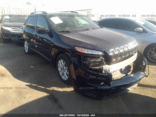 JEEP CHEROKEE 2016 1c4pjlab7gw168027