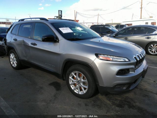 JEEP CHEROKEE 2016 1c4pjlab7gw229795